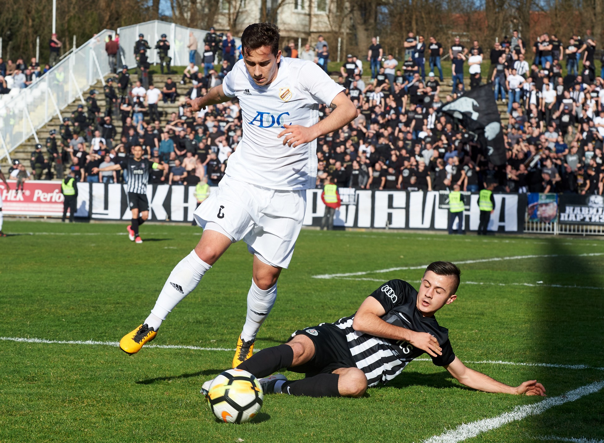 Miladin Stevanović na meču sa Partizanom - Miladin Stevanović | Fk Cukaricki
